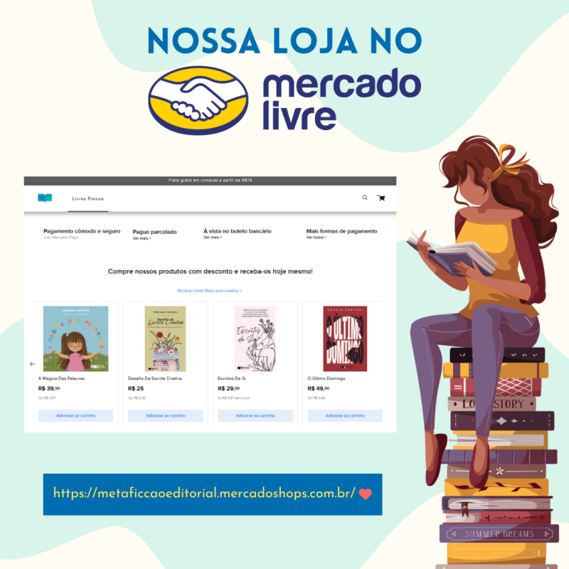 Metaficção Editorial está no Mercado&nbsp;Livre!